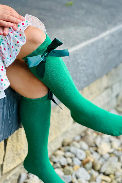 Green Christmas Socks