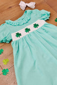 Shamrock Smocked Dress