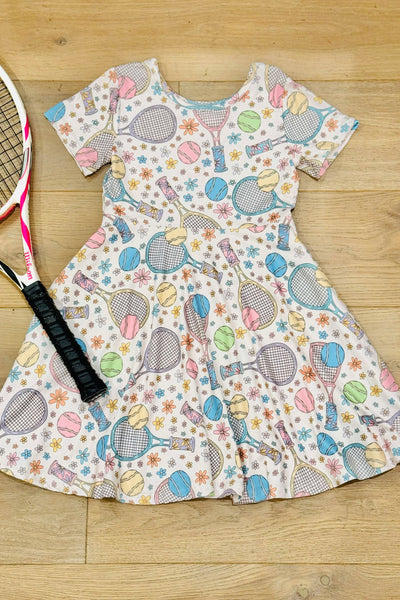 Serving It Tennis Twirl Dress