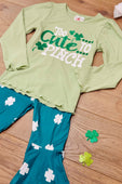 Too Cute To Pinch Flare Pants Set