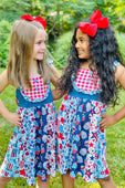 4th Of July Picnic Twirl Dress